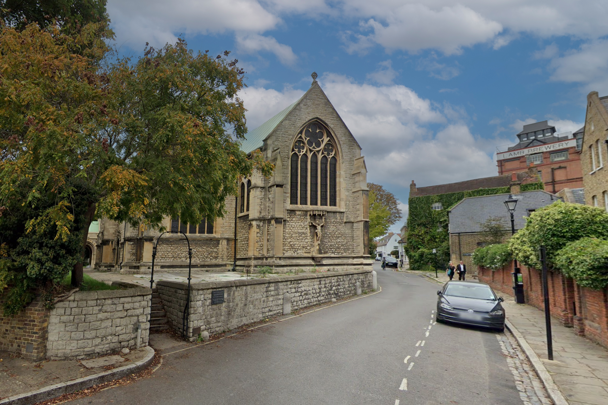 St Nicholas' Church, Church Street, Chiswick, London W4 2PH is a venue for the annual Chiswick Book Festival